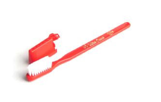 Soft Chemical Resistant Brush (Red) 8”